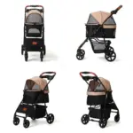 ペットカート 小型犬 折り畳み犬用カート - 画像 (4)