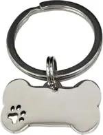 ネームタグ 犬 名入れ無料 ペットタグ 刻印 迷子札 ステンレス - 画像 (3)