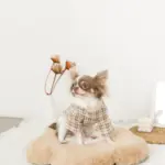 ファーフラワーペットベッドマット - 画像 (4)