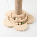 くるくるボールフラワーポールタワー爪とぎ - 画像 (3)