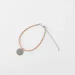 レザークラフトサークルネックレス - 画像 (2)