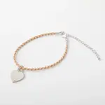 レザークラフトハートネックレス - 画像 (2)